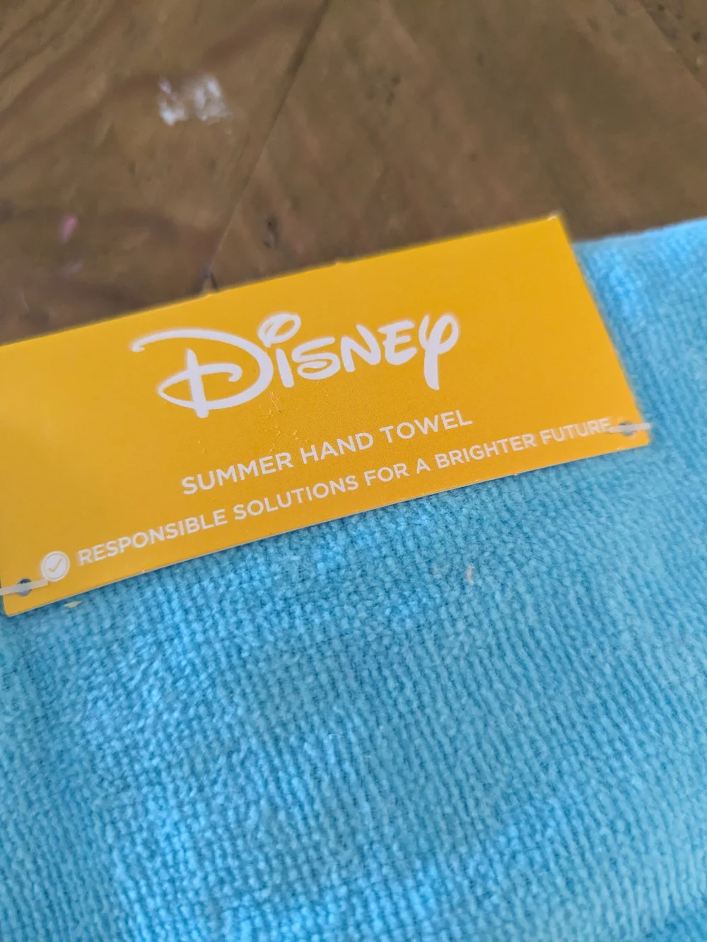 Disney Kids Blue Stitch Embroidered Hand Towel - Pack of 2